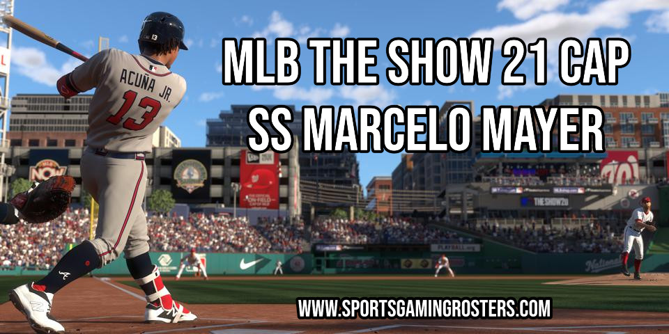 MLB 21 The Show CAP SS Marcelo Mayer Sports Gaming Rosters