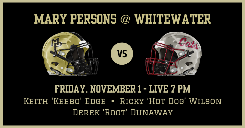 Listen Live Mary Persons Whitewater Sportsmic