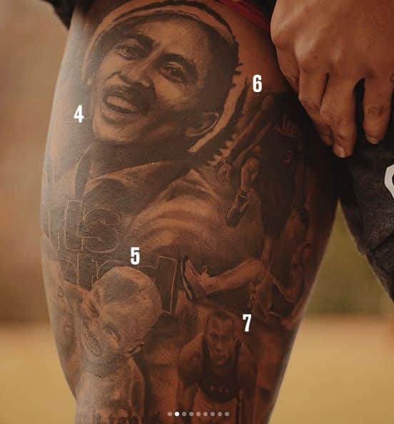 LOOK Odell Beckham Jr. gets an absolutely amazing tattoo