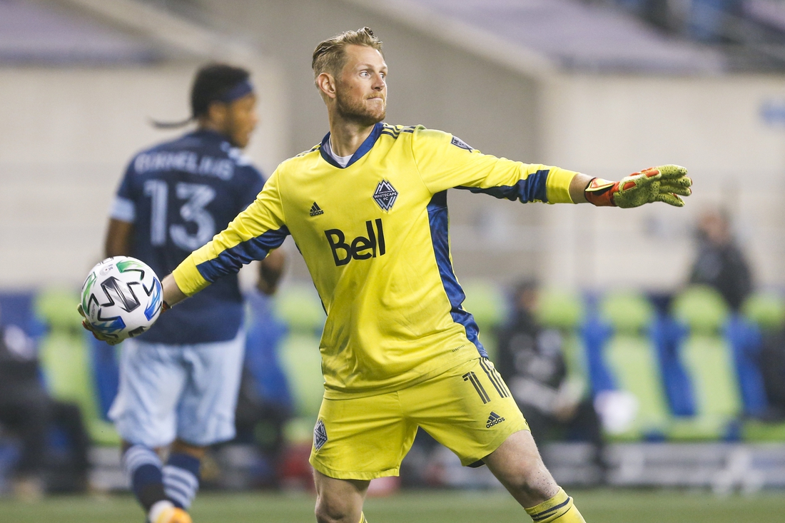 Nashville SC sign keeper Bryan Meredith
