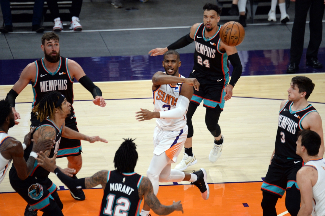 RECAP Suns bounce back from loss, take down Grizzlies