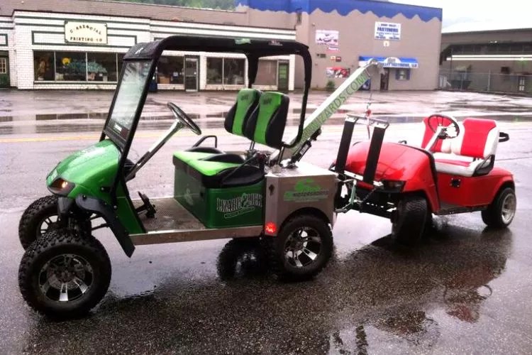 How To Tow A Golf Cart In 5 Easy Steps