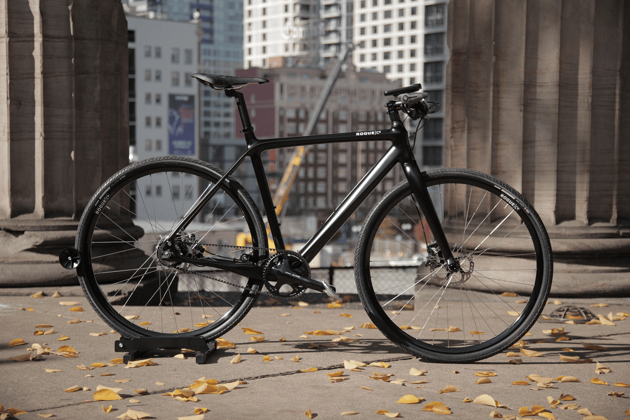 HiTech Hybrid Urban Bicycle Specifically Designed for City Use