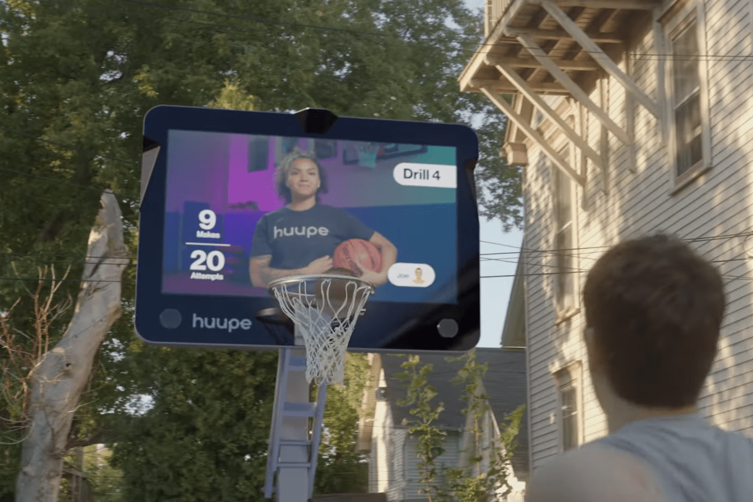 Huupe’s Smart Basketball Hoop Joins the AtHome Fitness Tech Space