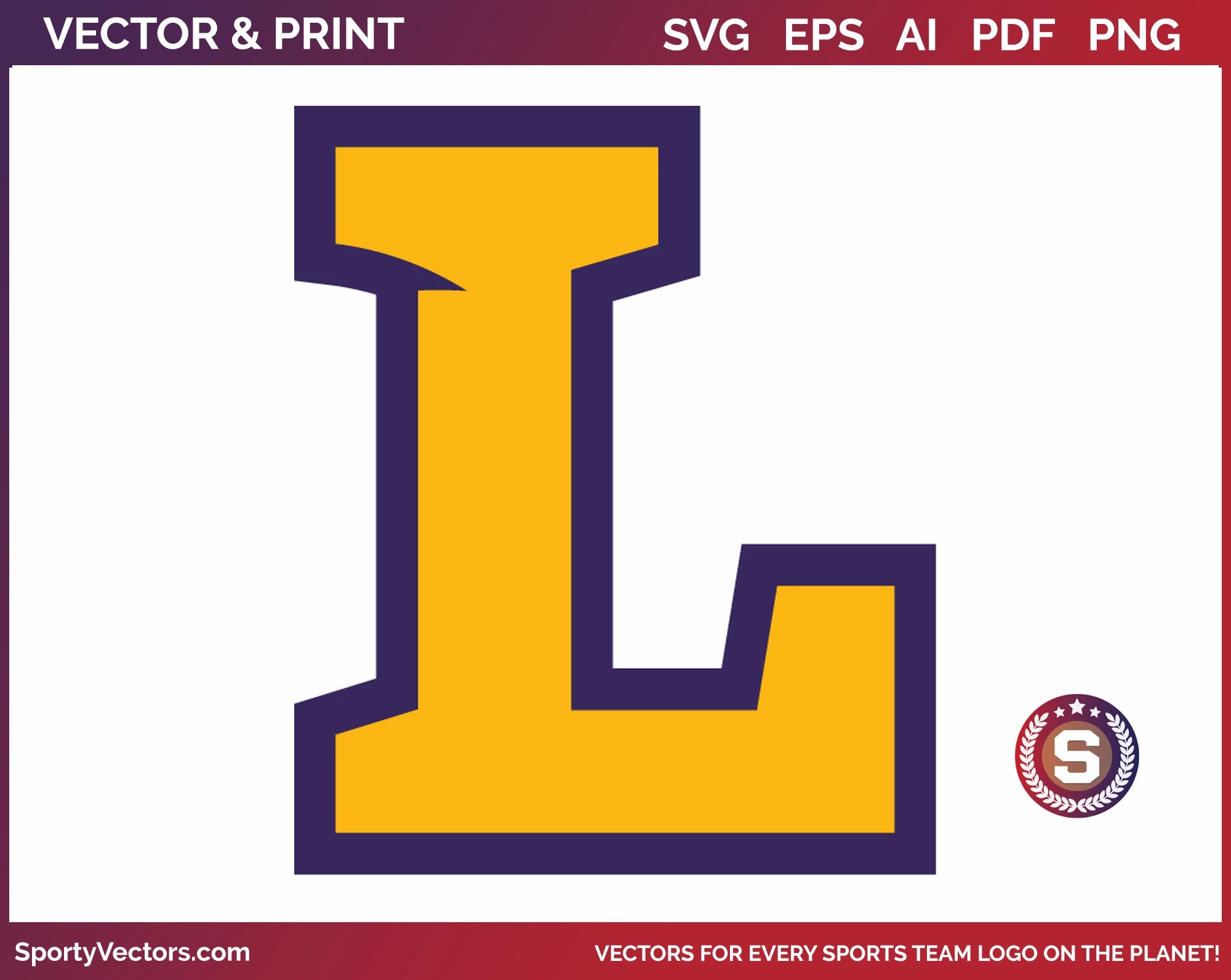 Bisons College Primary Logo (2014) Sports Logo SVG, PNG
