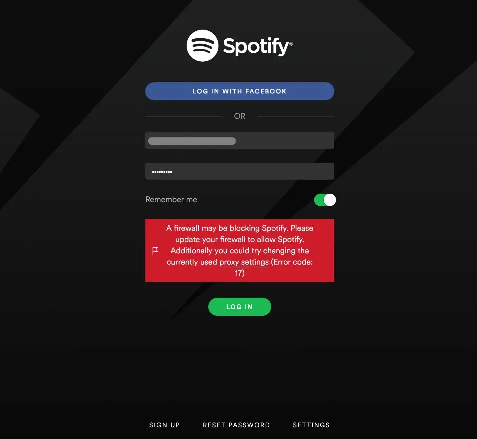 Spotify Error Code 17 How To Fix It Within a Minutes