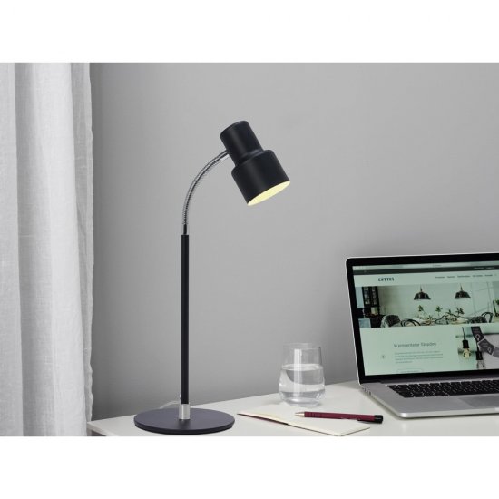 Snygg lampa för Skrivbordsbelysning Flexibel 48cm SPOTiLED.SE