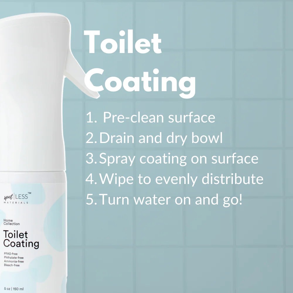 Toilet Coating spotLESS Materials