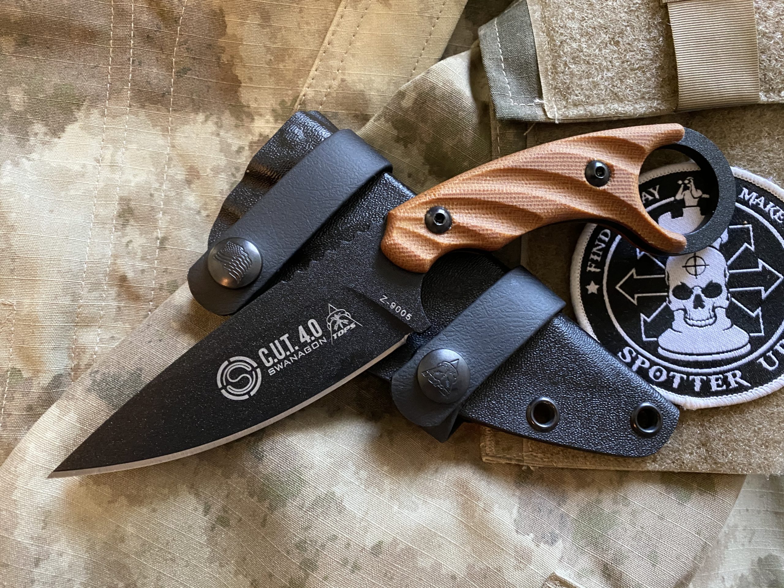 TOPS Knives C.U.T. 4.0 Combat Utility Tool • Spotter Up