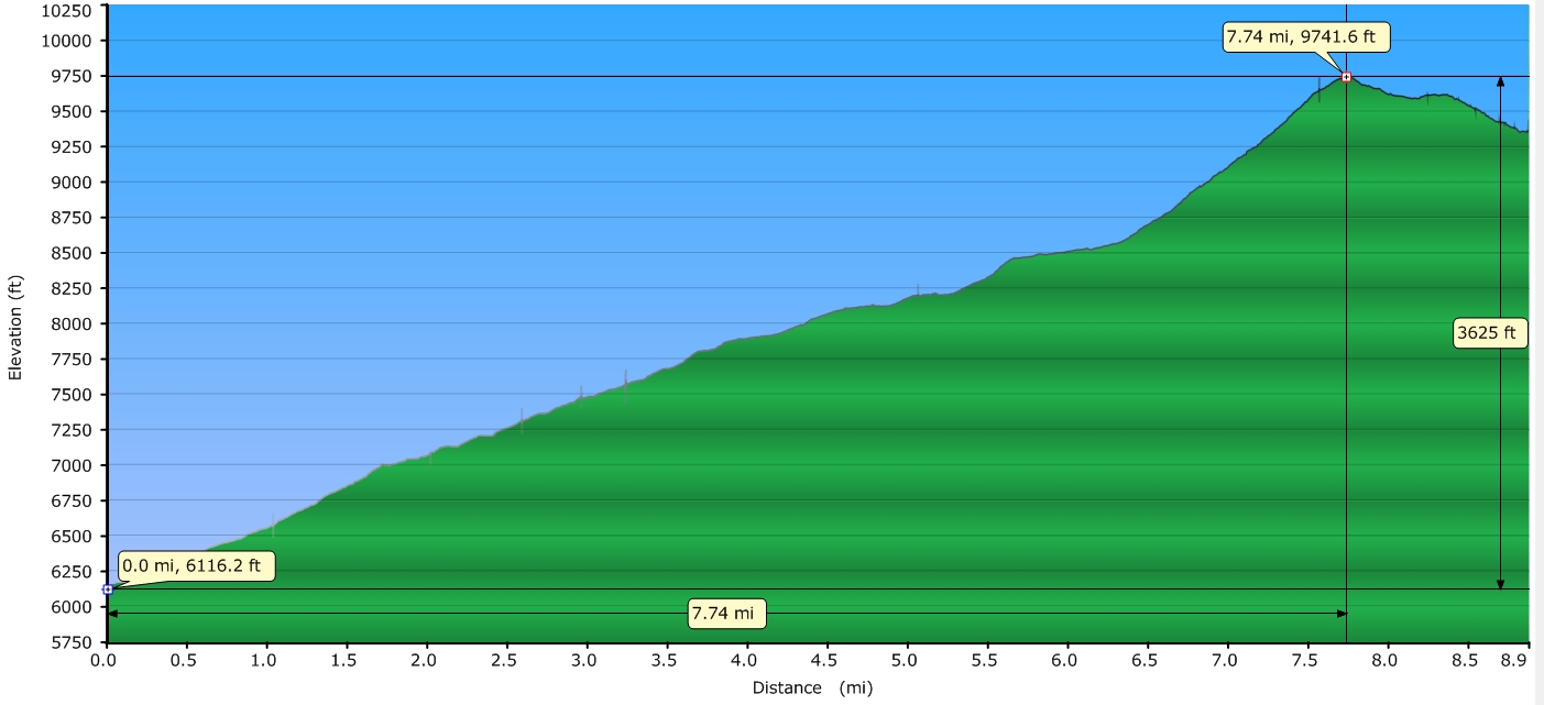 John Muir Trail Day 2