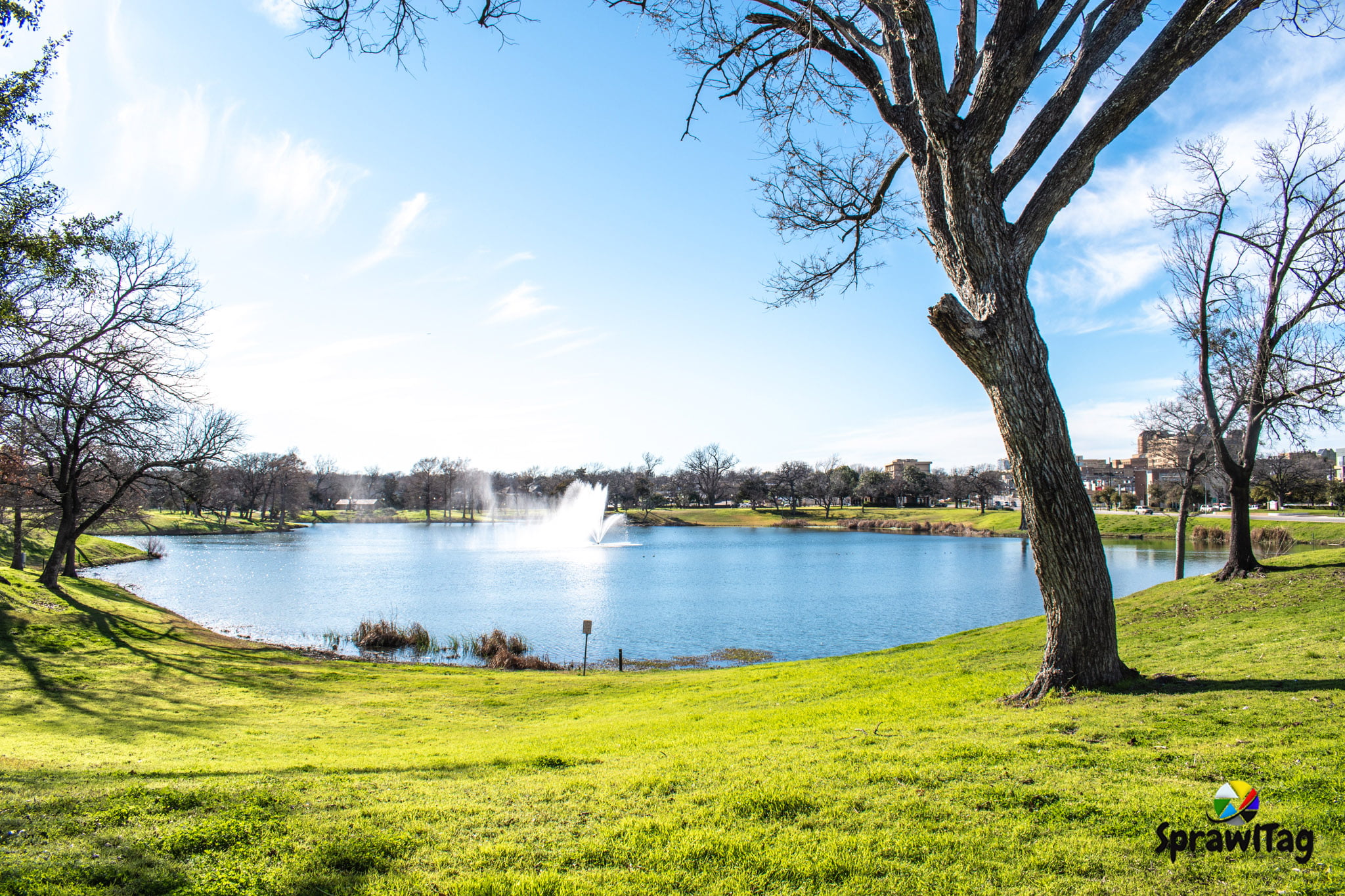 Lake Cliff Park in Dallas Texas. ⋆