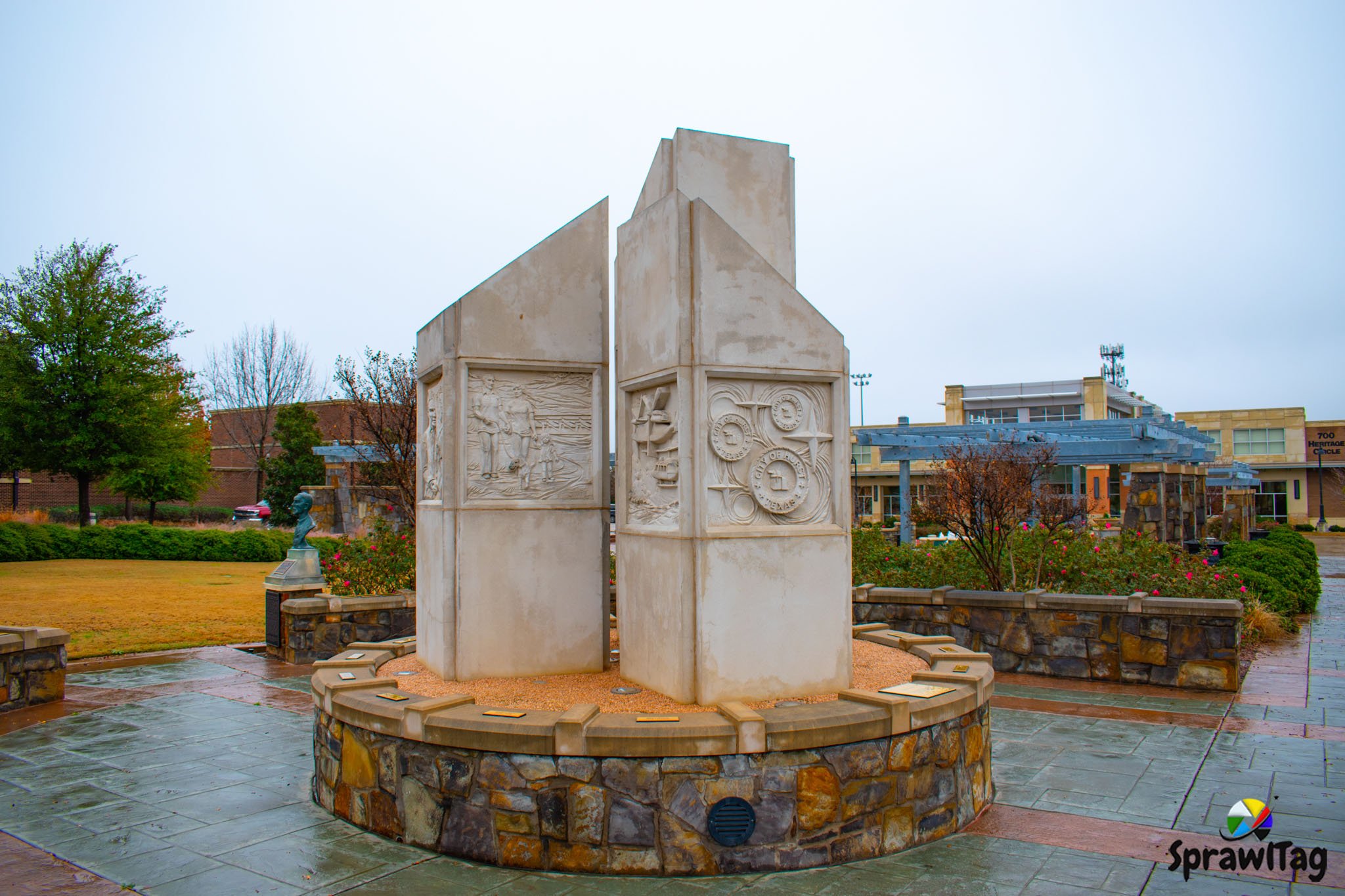 Heritage Village Plaza in Hurst Texas ⋆