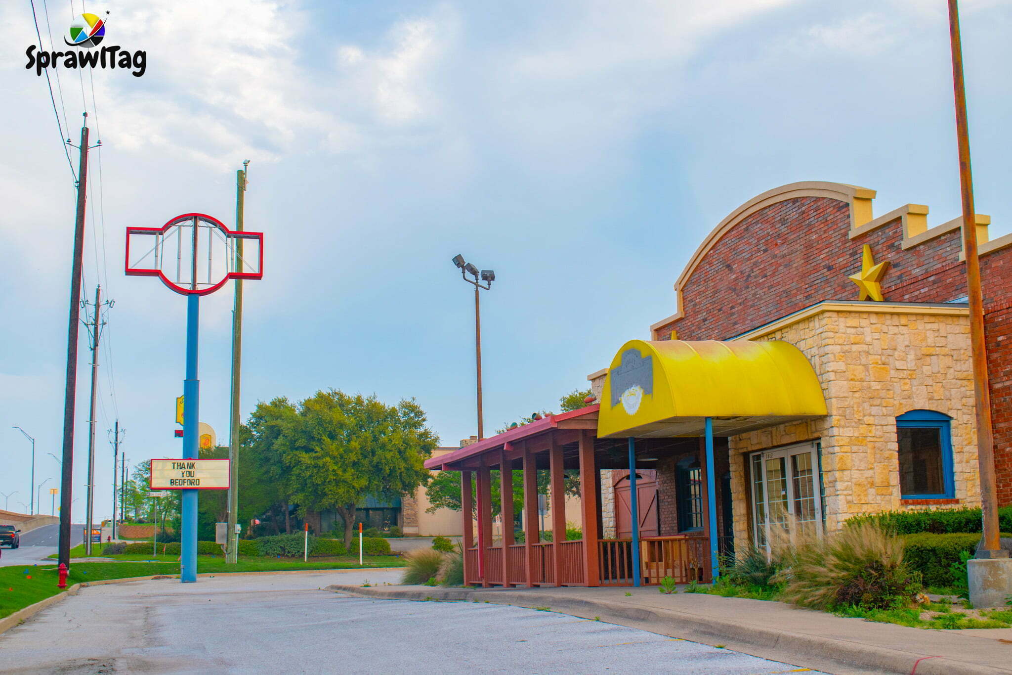 Closed Fuddruckers in Bedford Texas