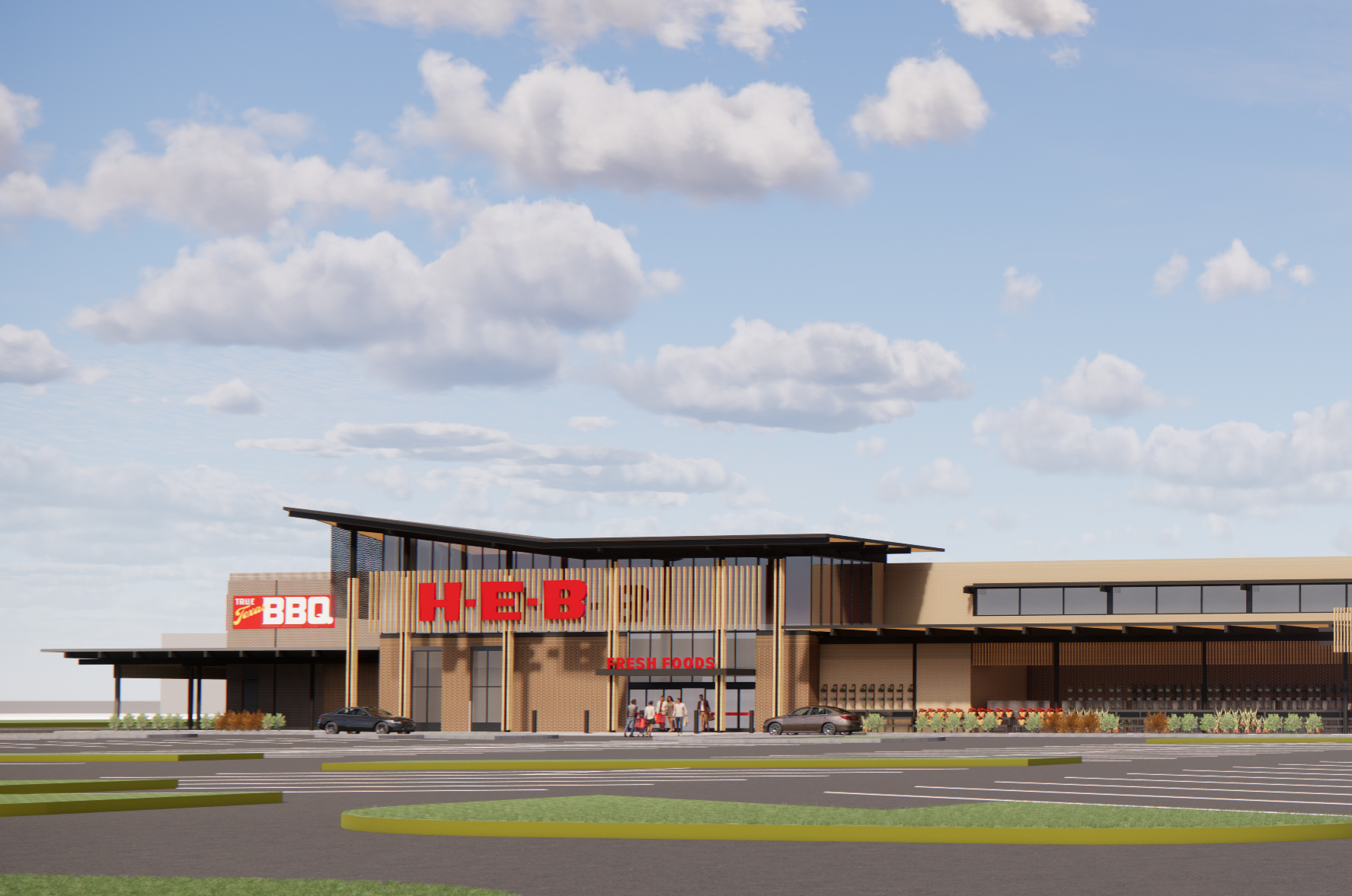 Coming Fall 2022! HEB Supermarket In Frisco Texas ⋆