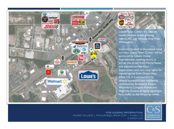 This Site In Leland is Home To a New Lowe's ⋆