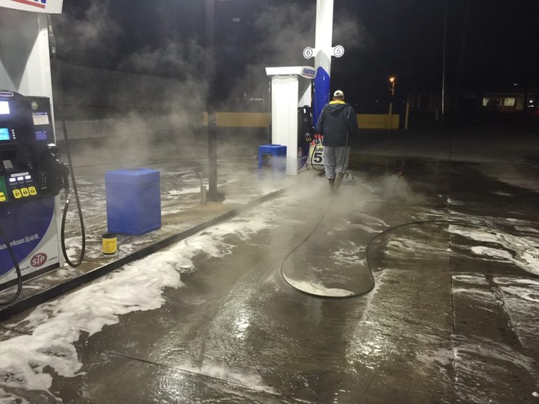 Commercial Concrete Cleaning Spray Wash Tallahassee