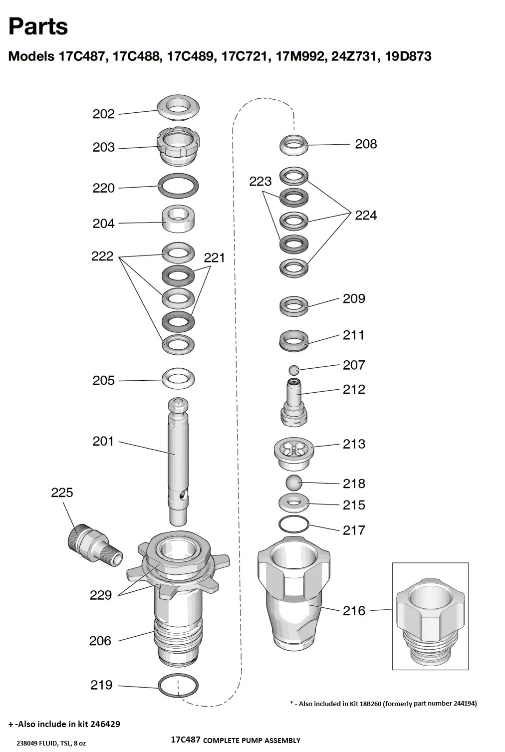 Graco Ultra 395 PC Electric Airless Paint Sprayer Parts