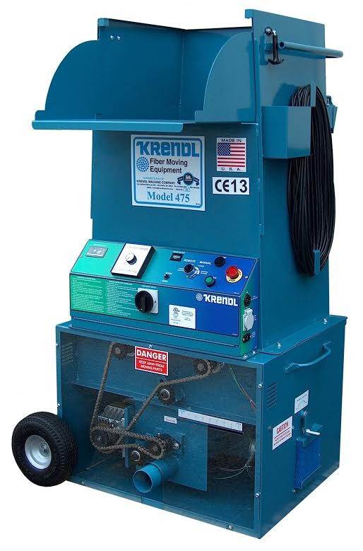 Krendl 475 All Fiber Blowing Insulation Machine Complete Package 3