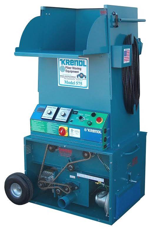 Krendl 575 All Fiber Blowing Insulation Machine Complete Package 3
