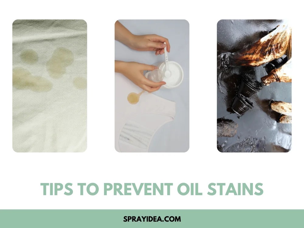 How To Get Oil Stains Out Of Clothes SPRAYIDEA