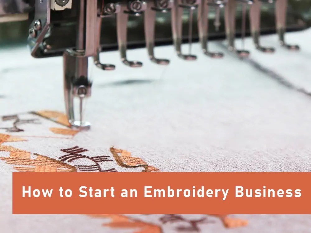How to Start an Embroidery Business SPRAYIDEA