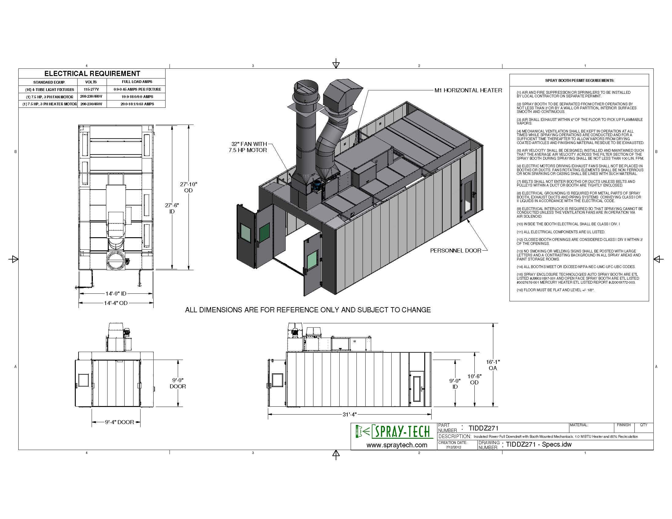 TIDDZ271SpecSheet Spray Tech