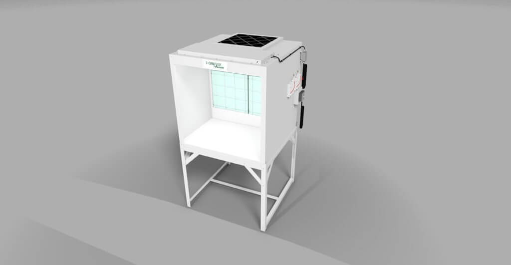 Table Top Paint Booth Manufacturers SprayTech/Junair