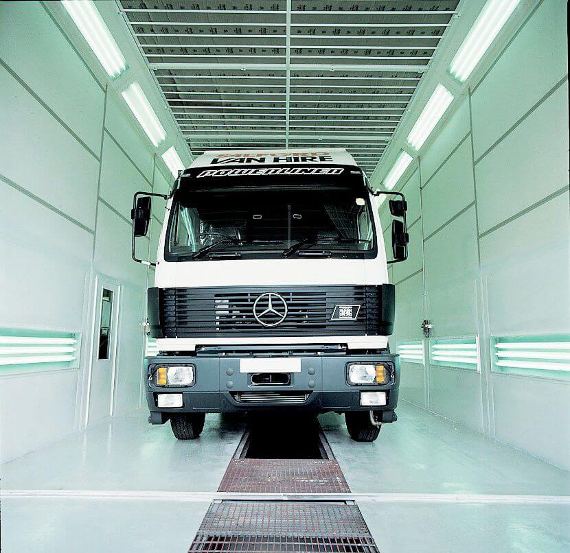 Large Truck Paint Booth Manufacturer SprayTech/Junair