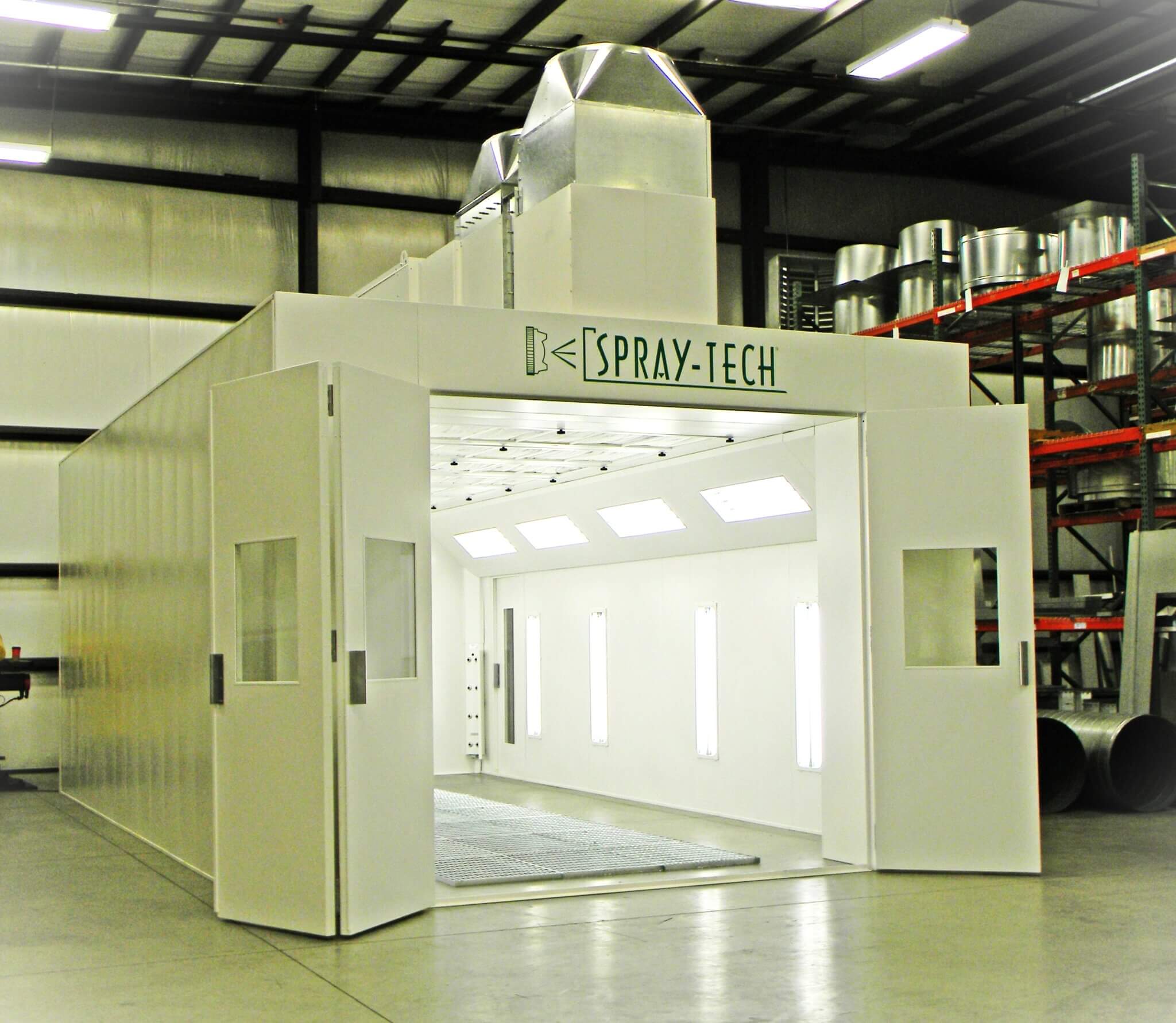 Power Paint Booths Spray Tech