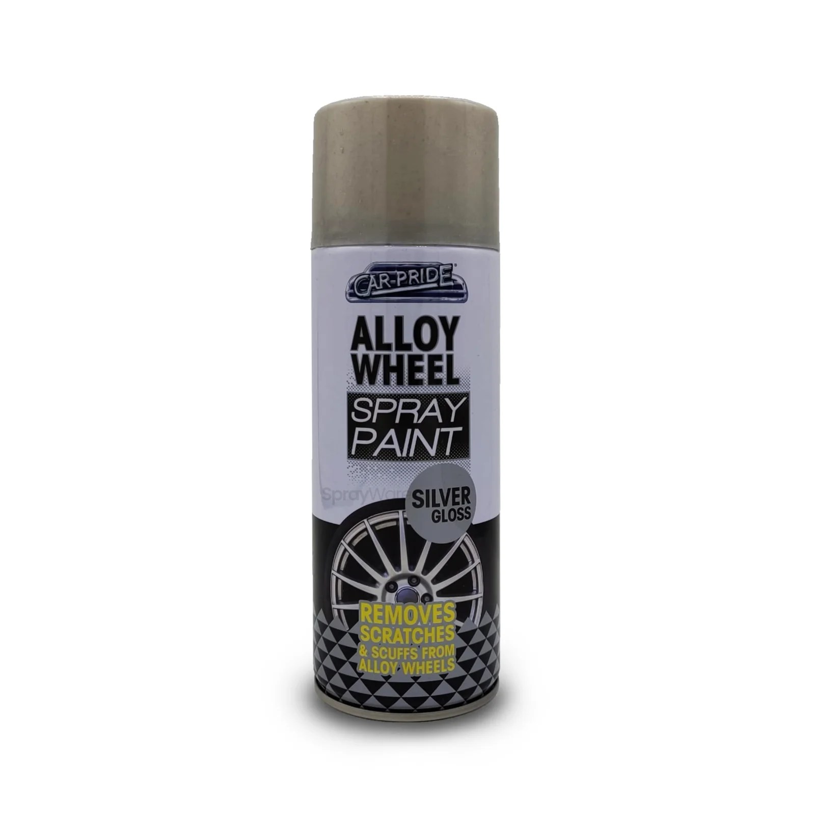 CarPride Silver Gloss Alloy Wheel Spray Paint SprayWare
