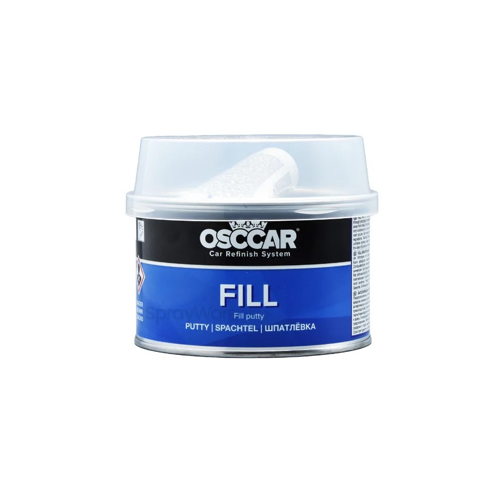 Osccar Fill Putty Car Body Filler 500g With Hardener Activator SprayWare
