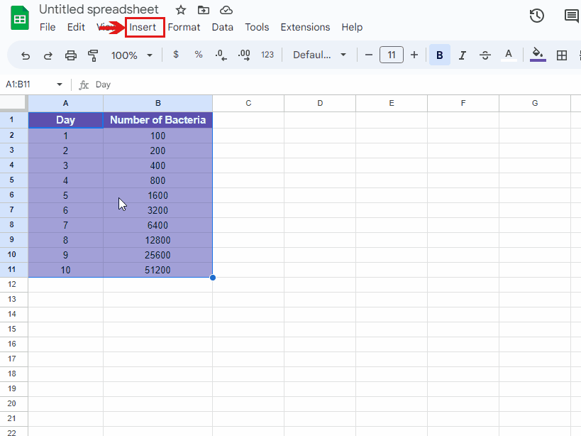 How To Make A Semilog Graph In Google Sheets SpreadCheaters