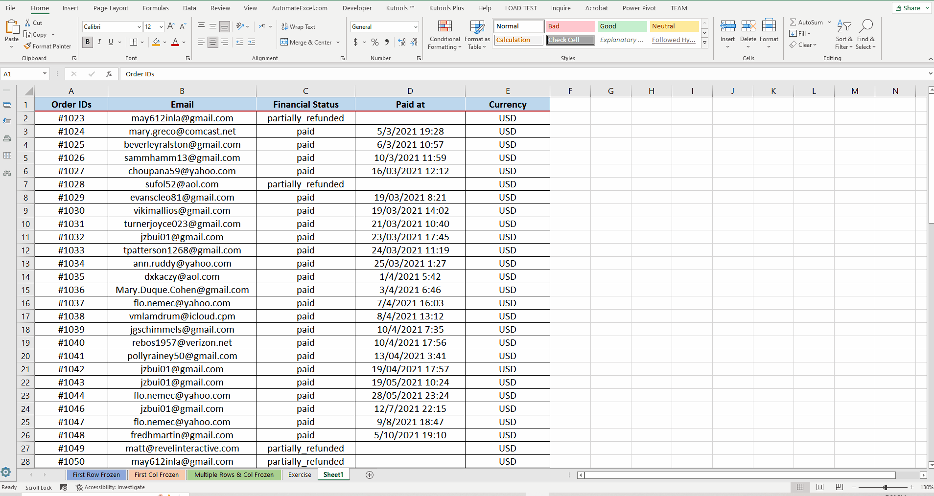 How To Repeat Header Row In Excel SpreadCheaters