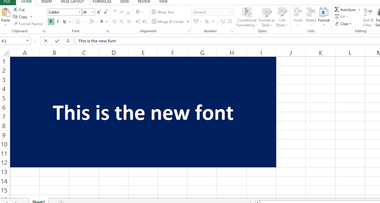 How To Add Fonts To Excel SpreadCheaters