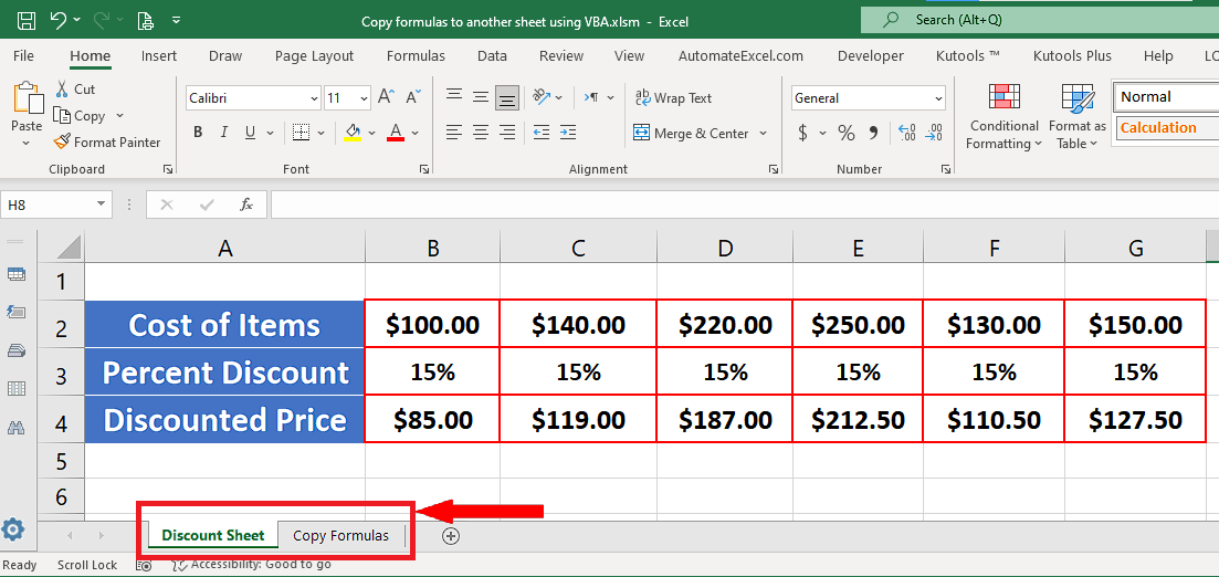 How To Copy Formulas To Another Sheet Using VBA In Excel SpreadCheaters