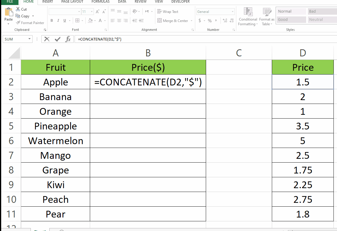 How To Add Character To Multiple Cells In Excel SpreadCheaters