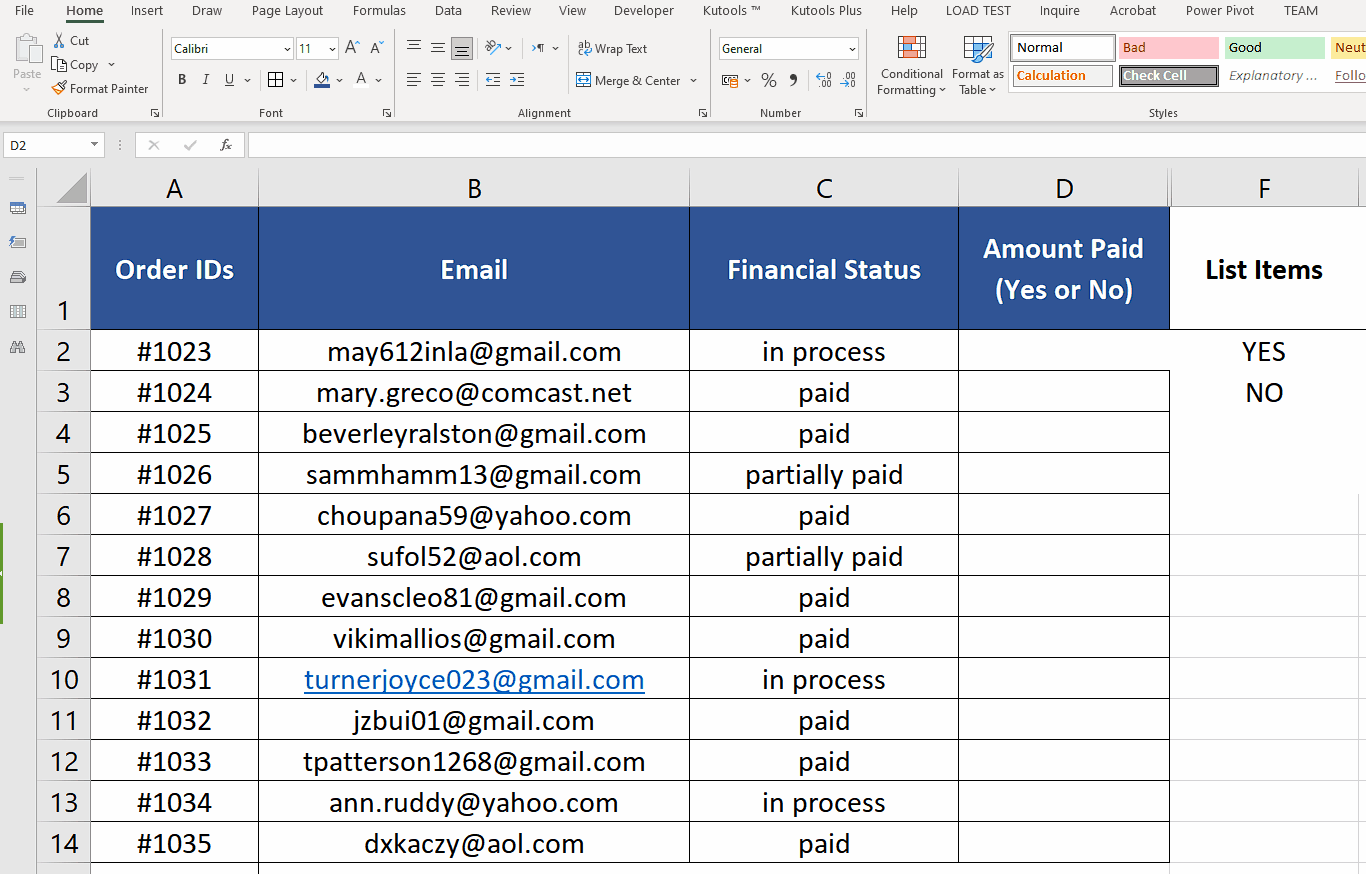 How To Create A Yes Or No Dropdown In Excel SpreadCheaters