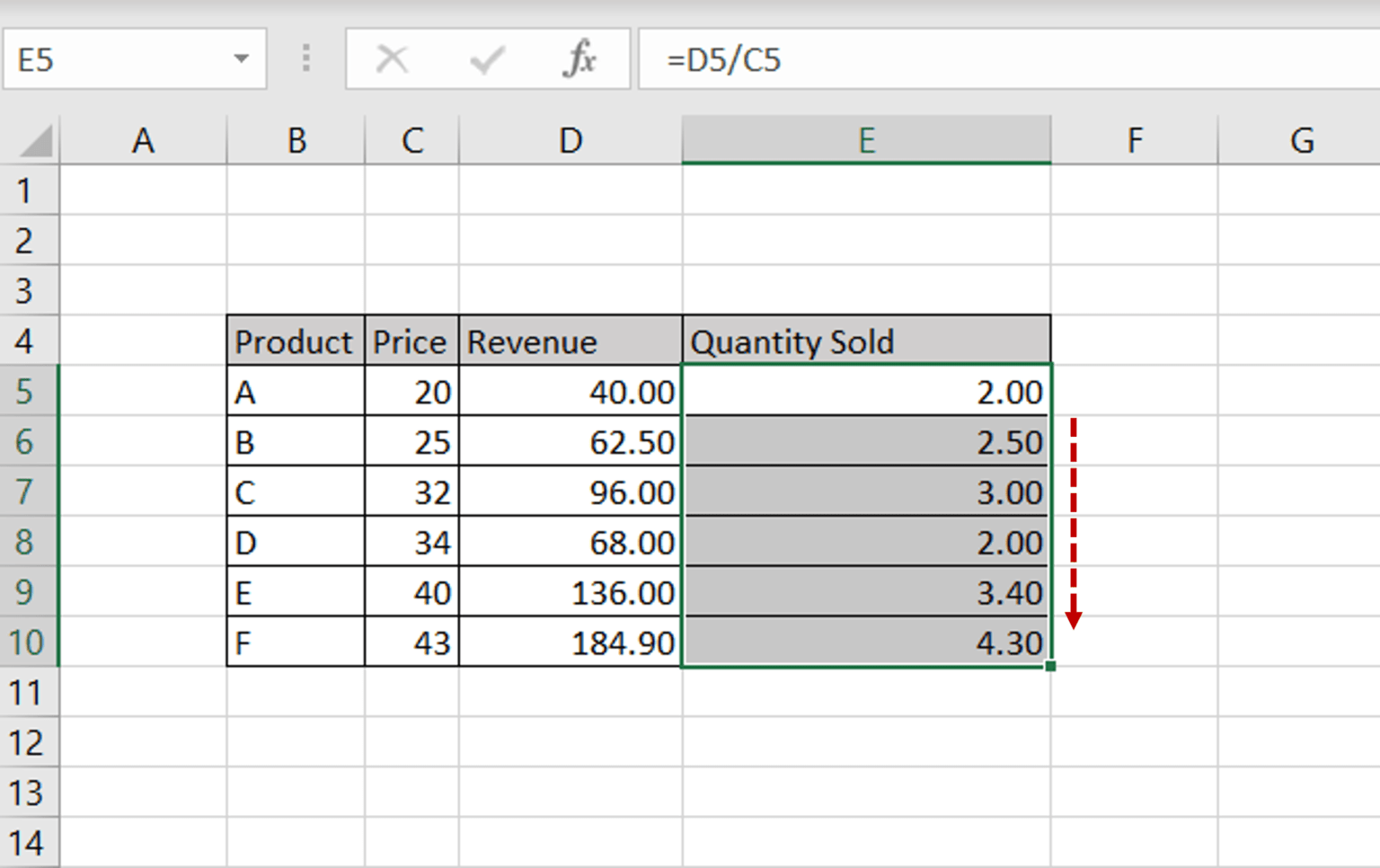 How To Divide Columns In Excel SpreadCheaters