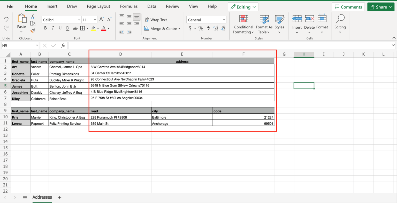 How To Get The Value Of A Merged Cell In Vba Printable Online