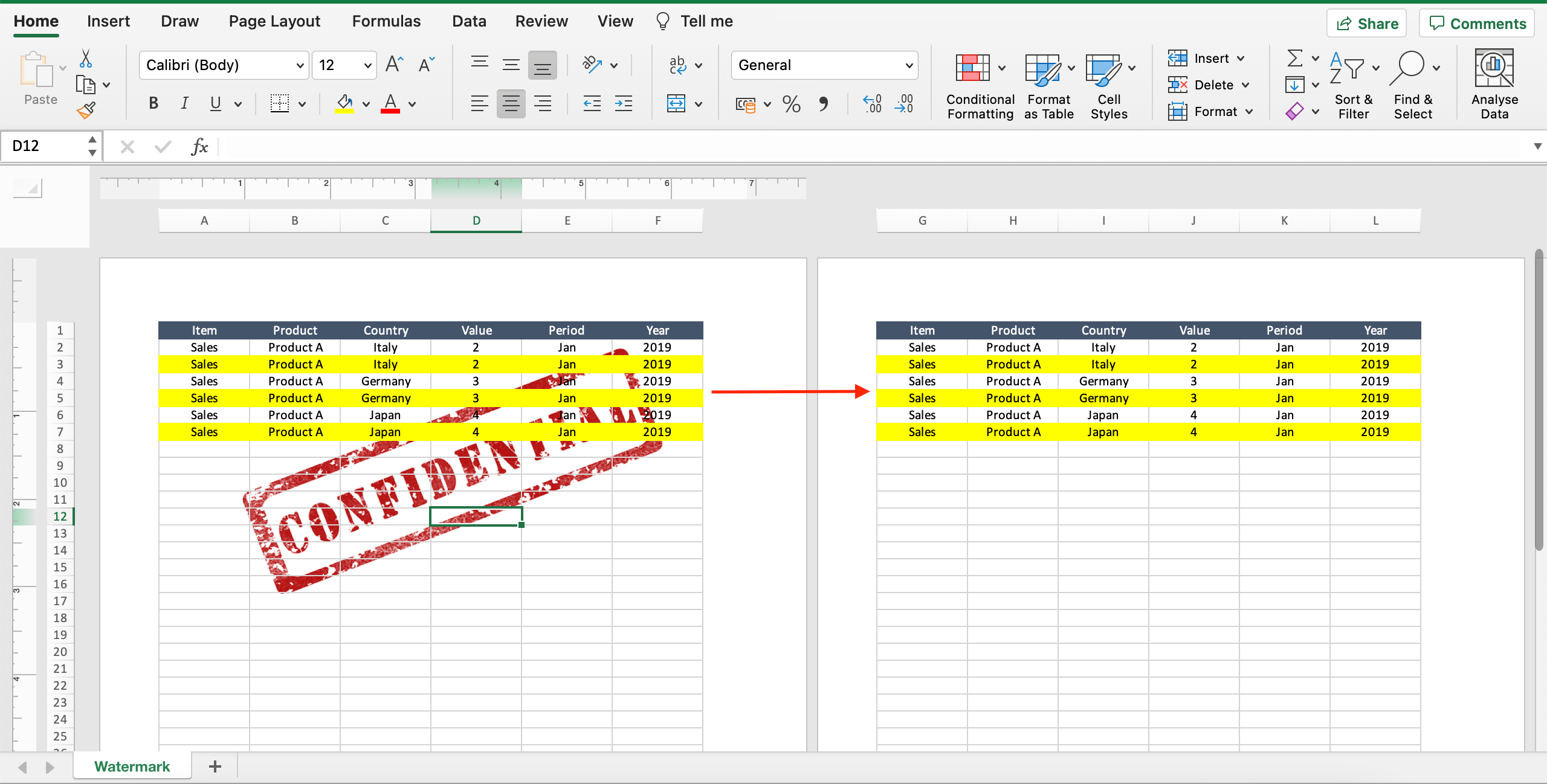 How to remove watermark in excel SpreadCheaters