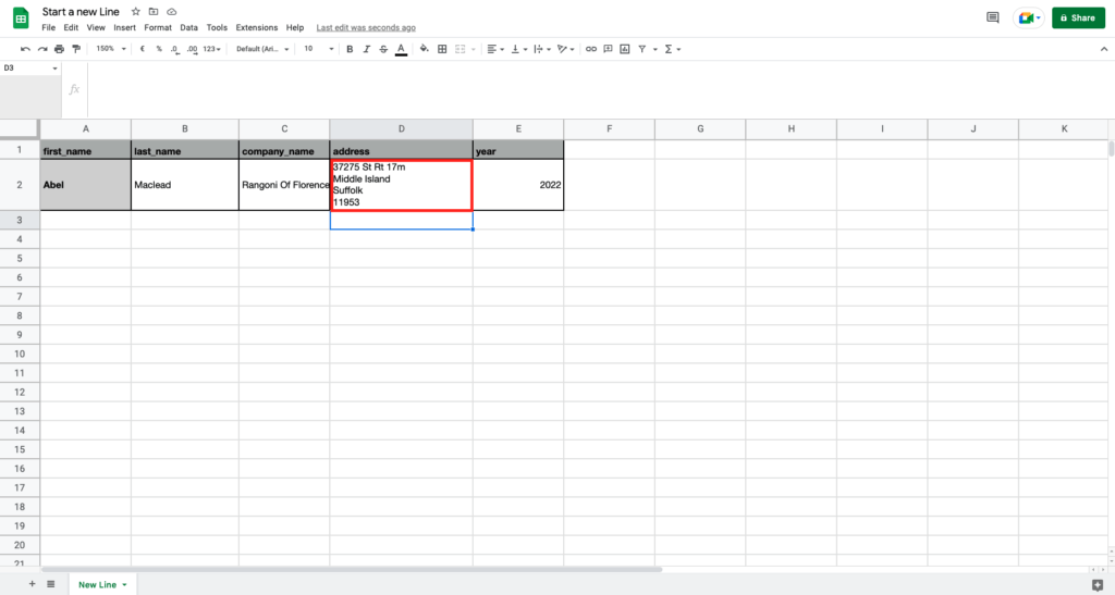 How To Start A New Line In Google Sheets SpreadCheaters