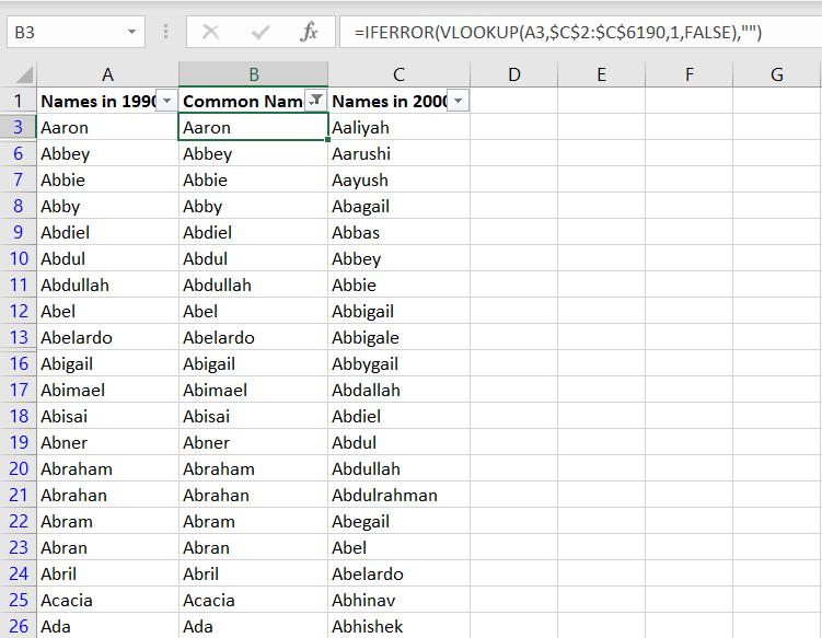 How To Use Vlookup In Excel To Compare Two Columns SpreadCheaters