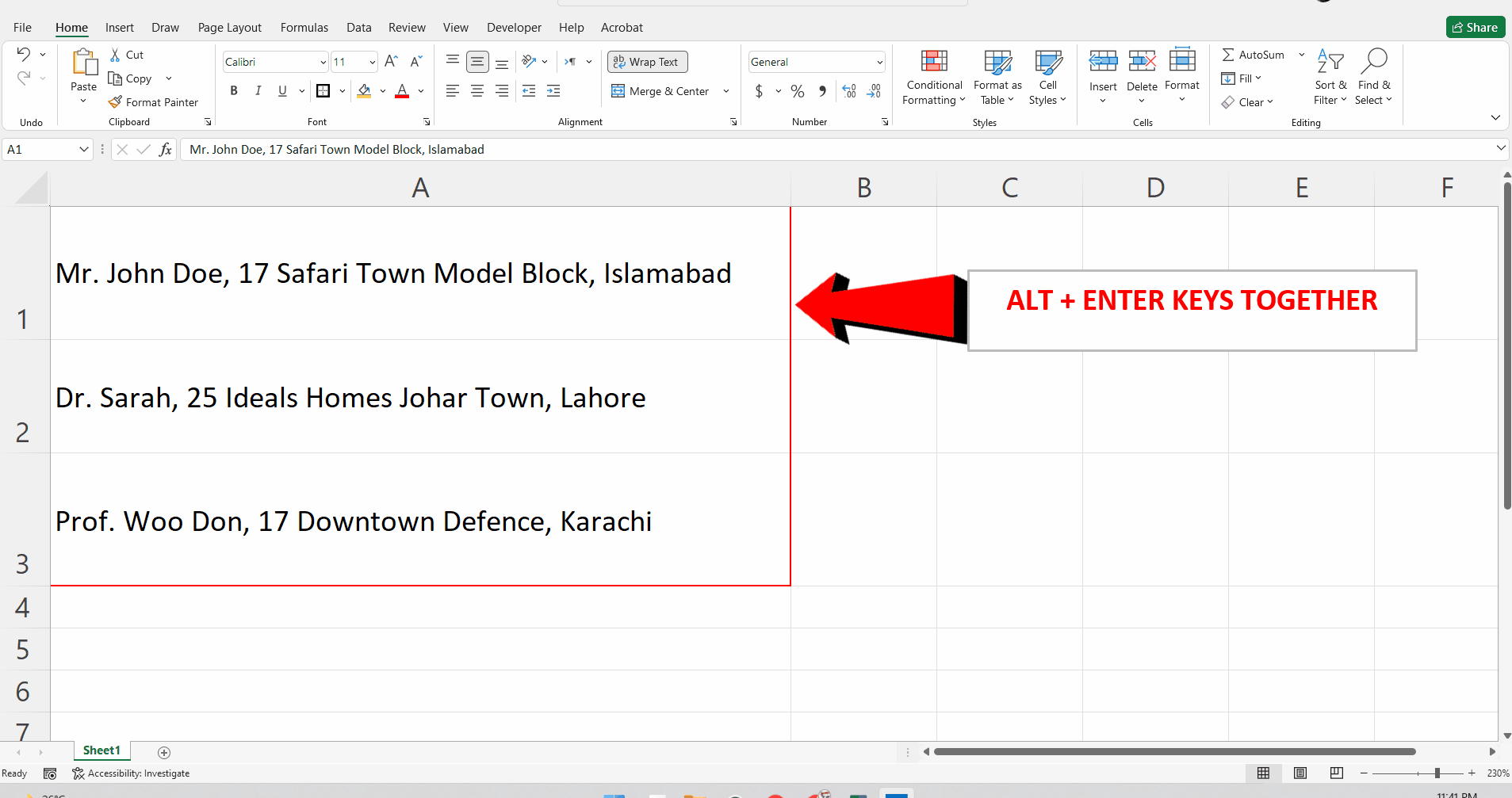 How To Skip A Line In Excel SpreadCheaters