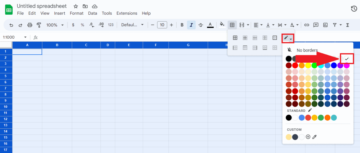 How To Remove Lines On Google Sheets SpreadCheaters