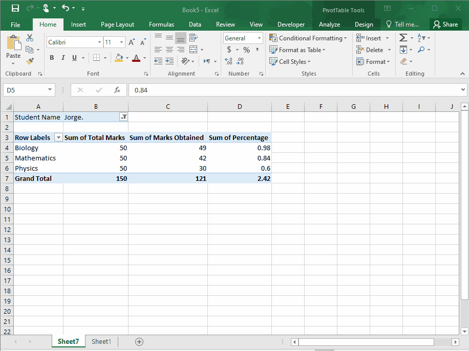 How To Show The Pivot Table Menu SpreadCheaters