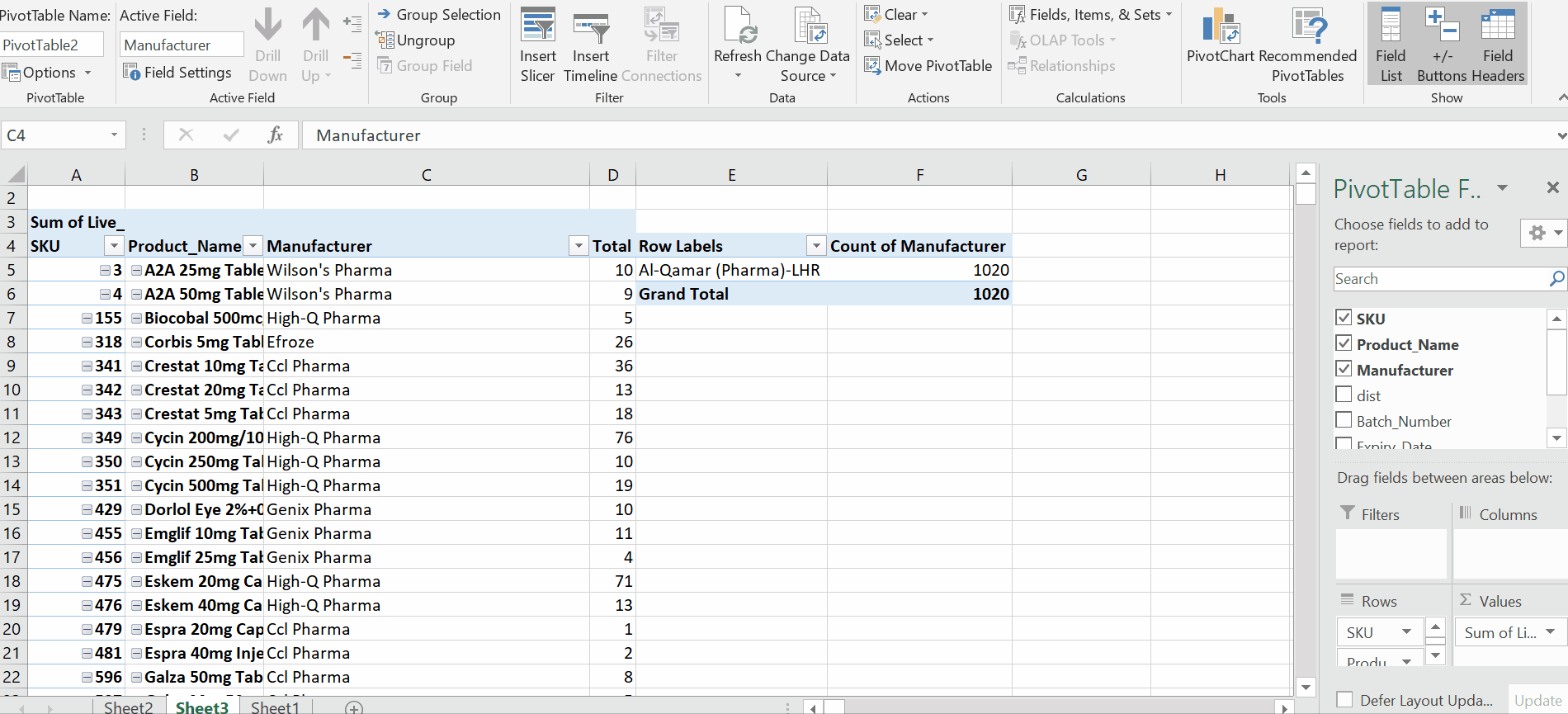 How to handle pivot table report cannot overlap error SpreadCheaters