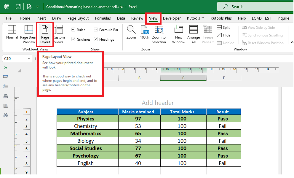 How To Add The Filename To The Footer In Excel. SpreadCheaters