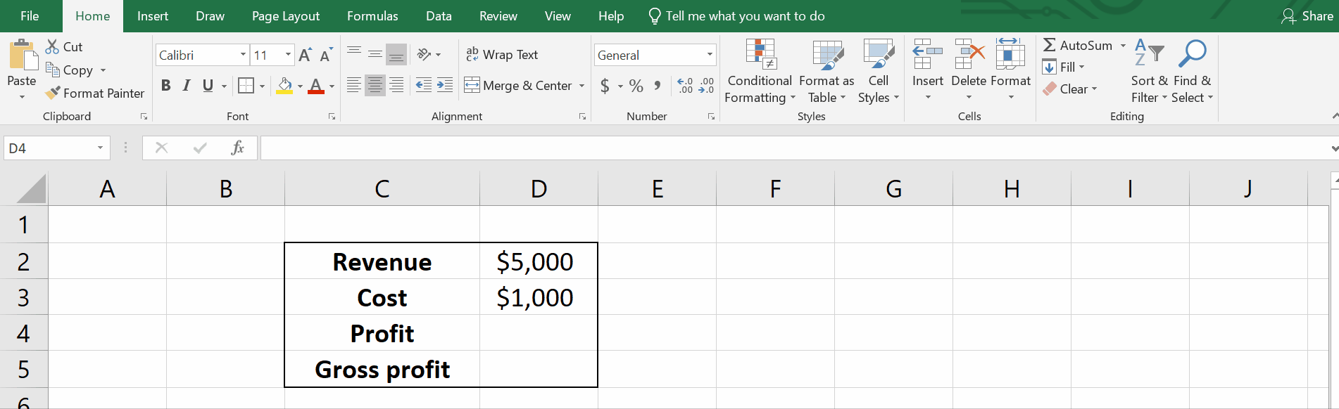 How To Calculate Margin Formula In Excel SpreadCheaters
