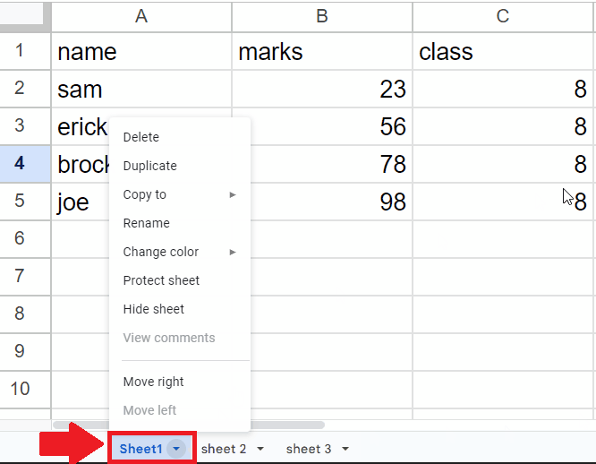 How To Hide Sheets In Google Sheets SpreadCheaters