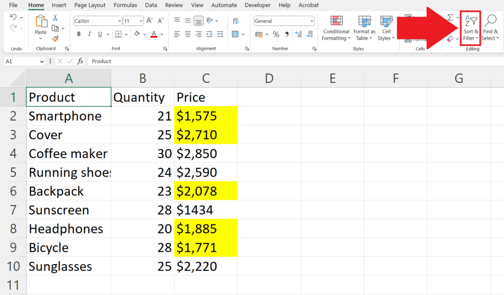 How To Sum Highlighted Cells In Microsoft Excel SpreadCheaters